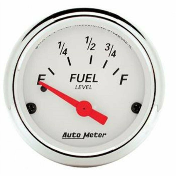 Overtime 1316 Arctic White Fuel Level Gauge - 2.06 in. OV3622864